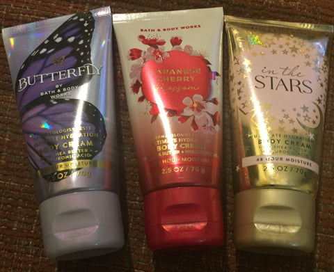 Bath and body works small body cream