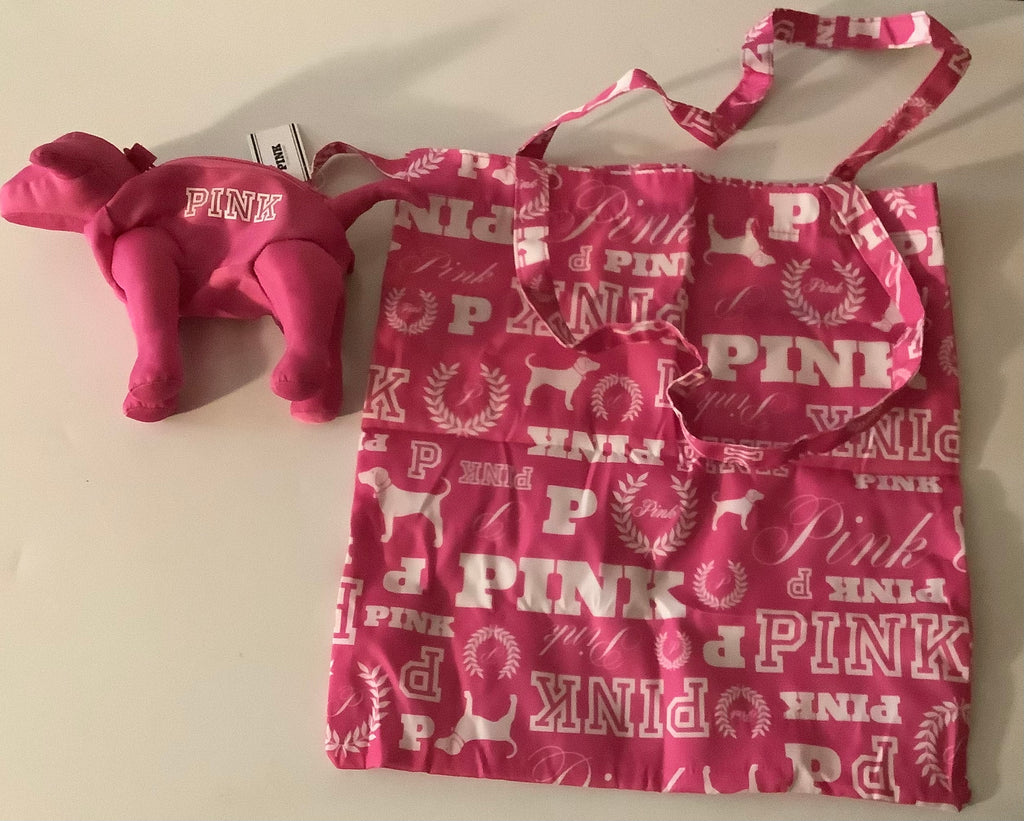 Victoria Secrets (Pink) nylon tote bag