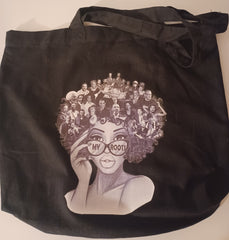 Canvas "My Roots" tote bag