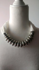 Womens cloth necklace